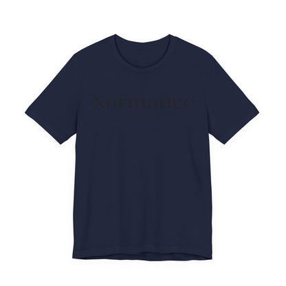 Normance Script Logo Tee - Minimalist Fashion T-Shirt