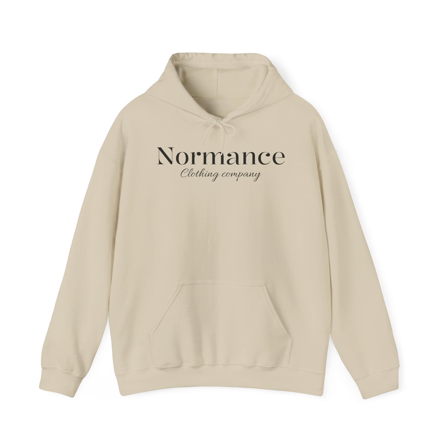 Normance Logo Hoodie — Minimalist Fashion Pullover