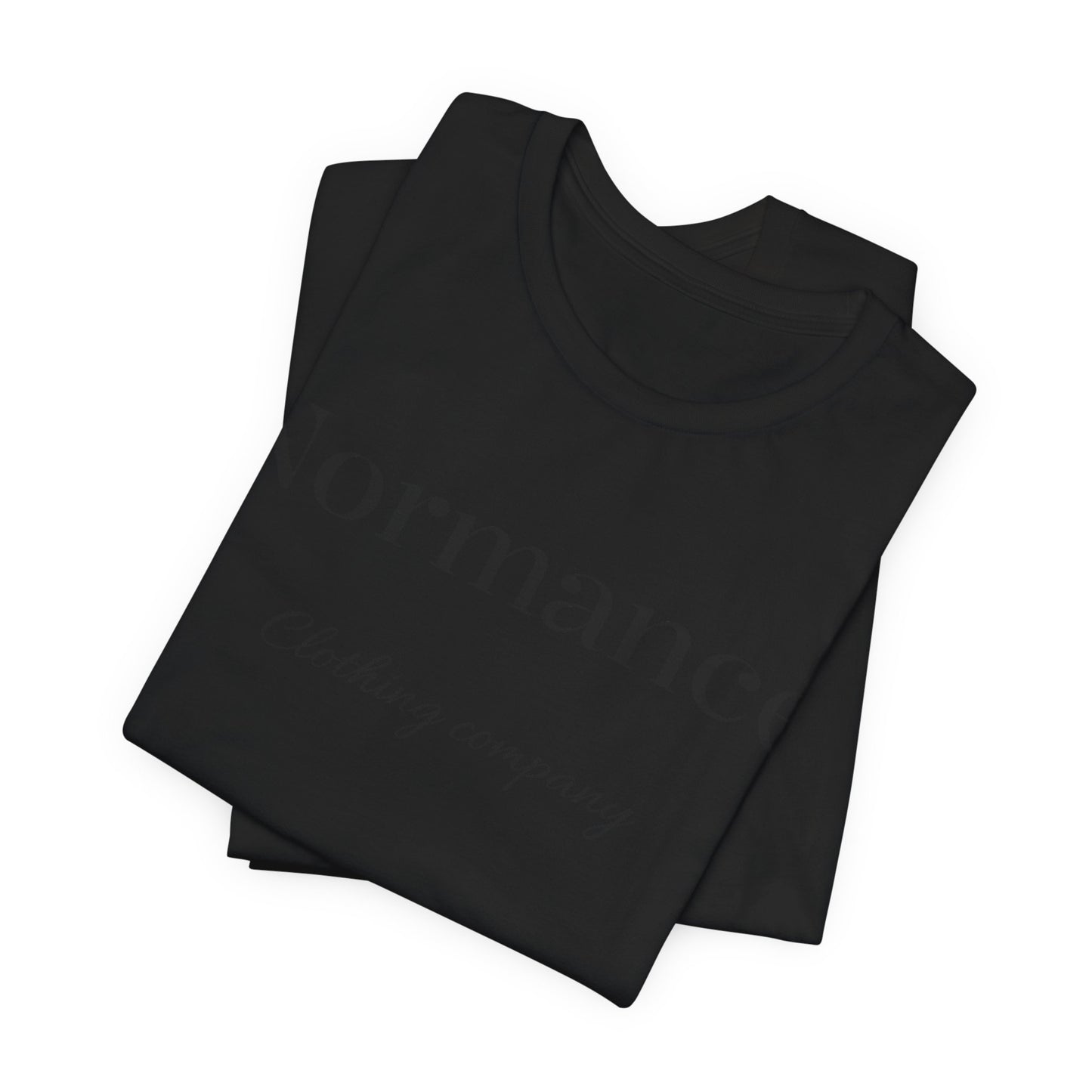 Normance Script Logo Tee - Minimalist Fashion T-Shirt