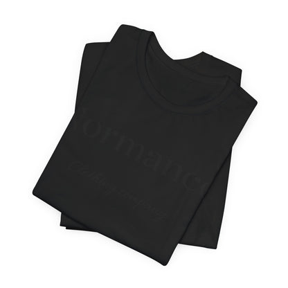 Normance Script Logo Tee - Minimalist Fashion T-Shirt