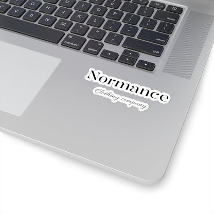 Normance Clothing Company Kiss-Cut Sticker — Elegant Script Logo Sticker