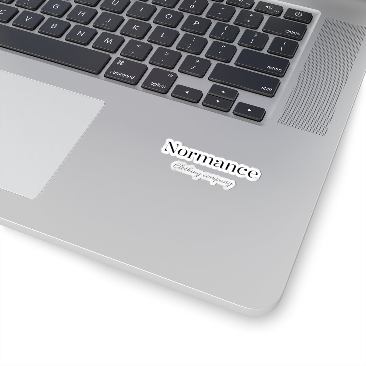 Normance Clothing Company Kiss-Cut Sticker — Elegant Script Logo Sticker
