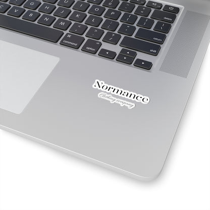 Normance Clothing Company Kiss-Cut Sticker — Elegant Script Logo Sticker