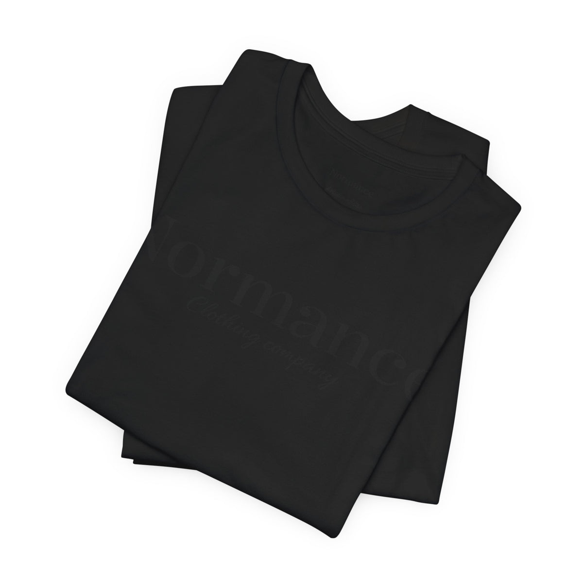 Normance Script Logo Tee - Minimalist Fashion T-Shirt