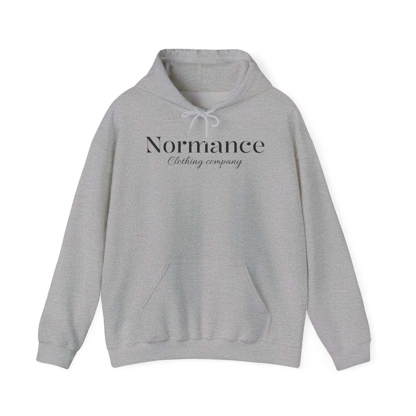 Normance Logo Hoodie — Minimalist Fashion Pullover