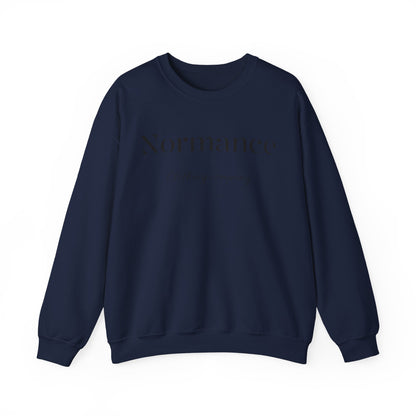 Normance Clothing Company Crewneck Sweatshirt — Minimalist White Pullover