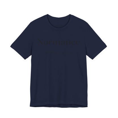 Normance Script Logo Tee - Minimalist Fashion T-Shirt
