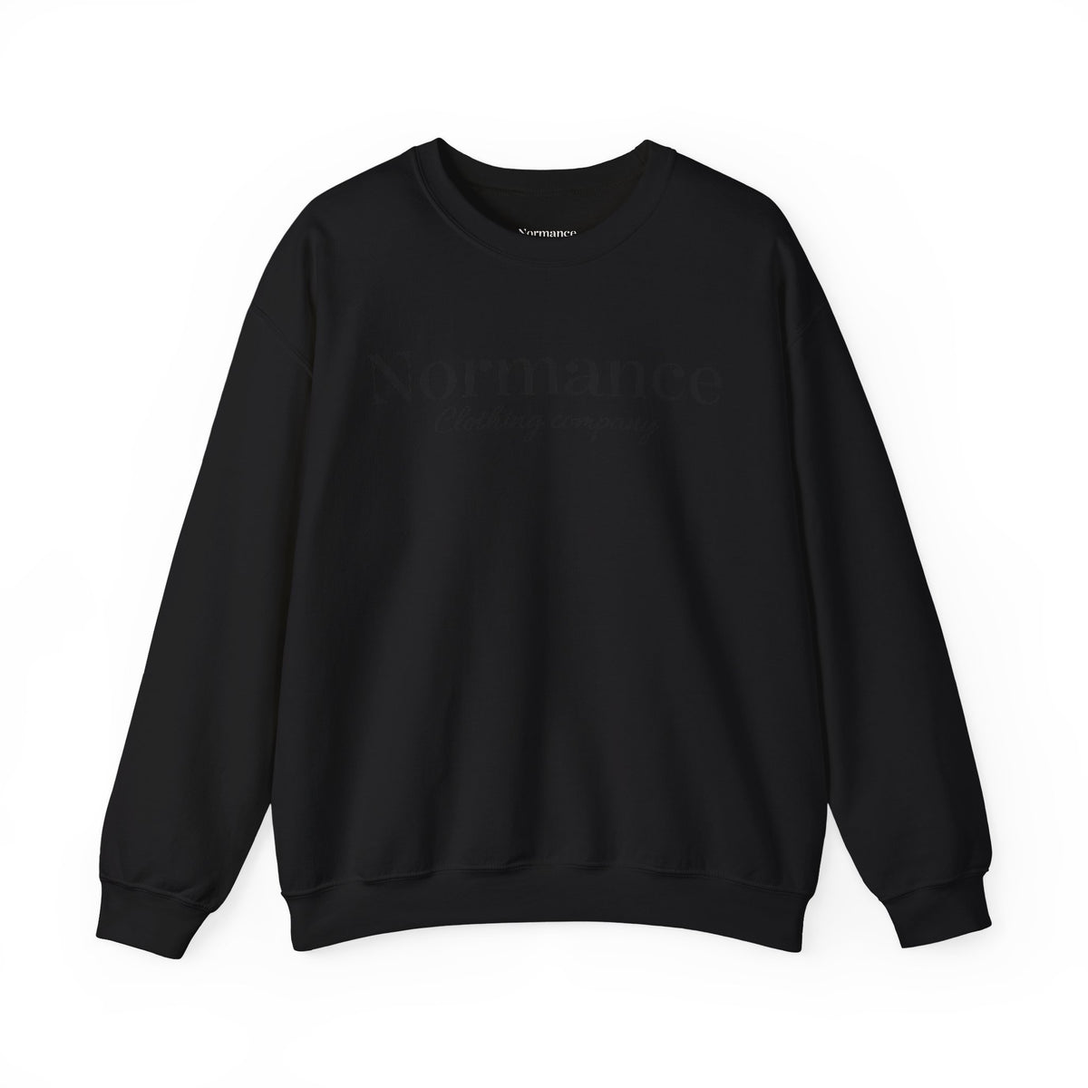 Normance Clothing Company Crewneck Sweatshirt — Minimalist White Pullover
