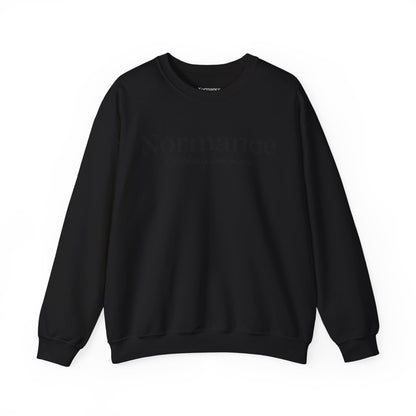 Normance Clothing Company Crewneck Sweatshirt — Minimalist White Pullover