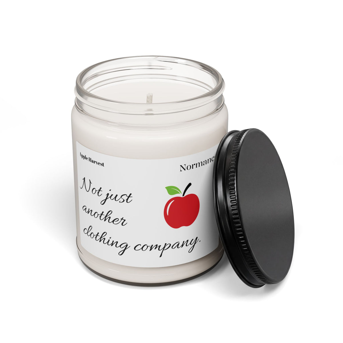 Normance Clothing Co. Scented Soy Candle — 9oz Luxury Jar Candle (Clean, Fresh Home Fragrance)