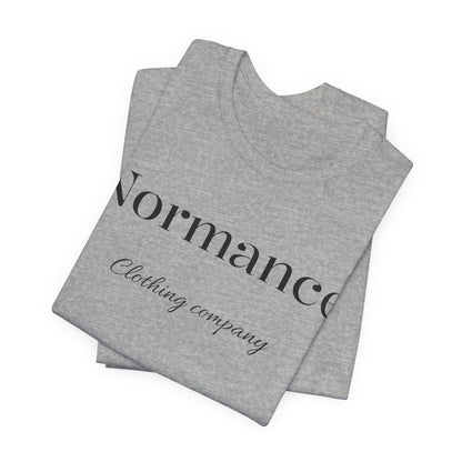 Normance Script Logo Tee - Minimalist Fashion T-Shirt