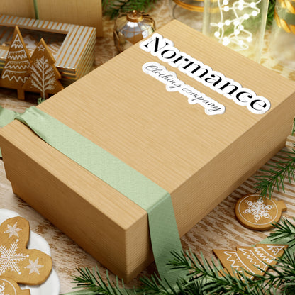 Normance Clothing Company Kiss-Cut Sticker — Elegant Script Logo Sticker