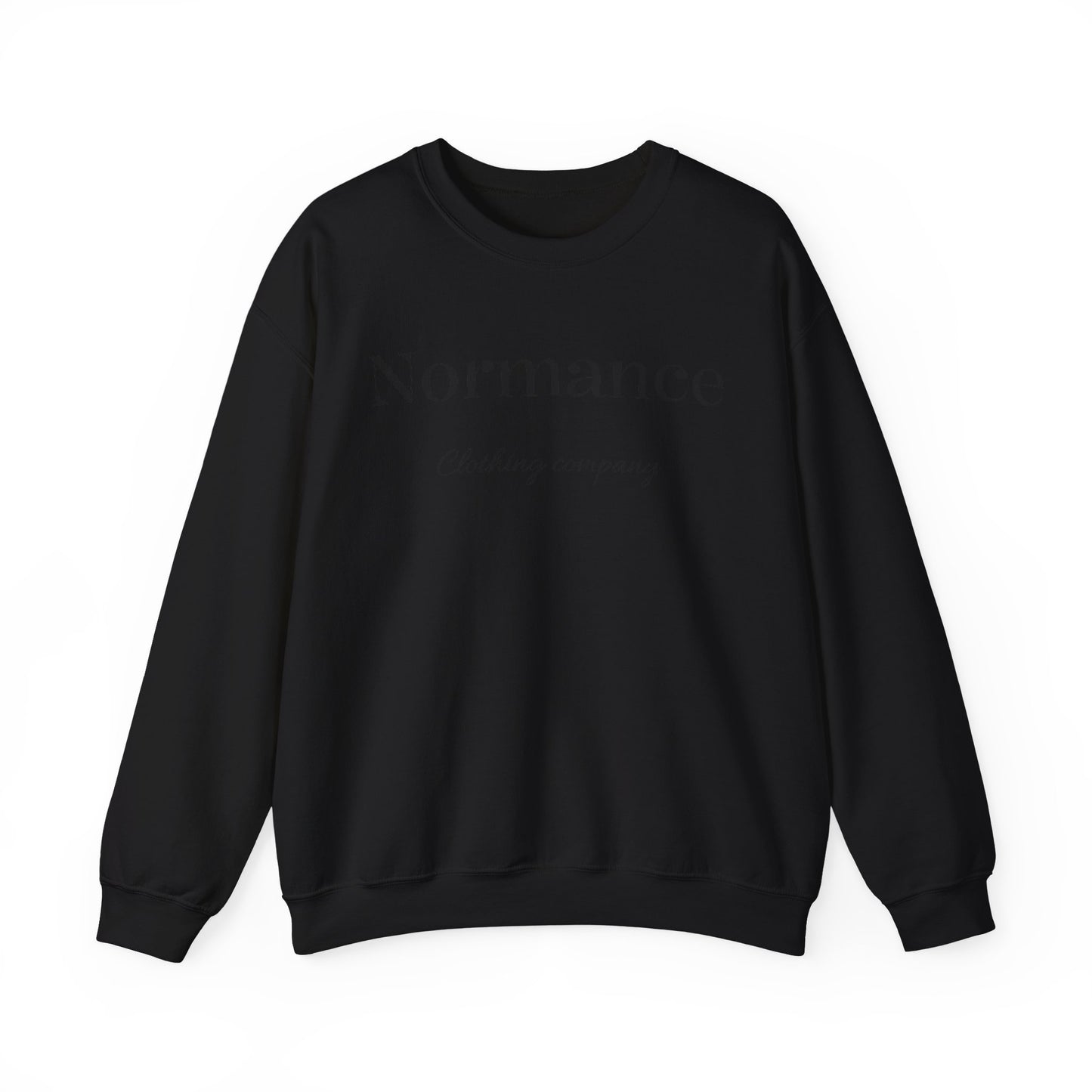Normance Clothing Company Crewneck Sweatshirt — Minimalist White Pullover