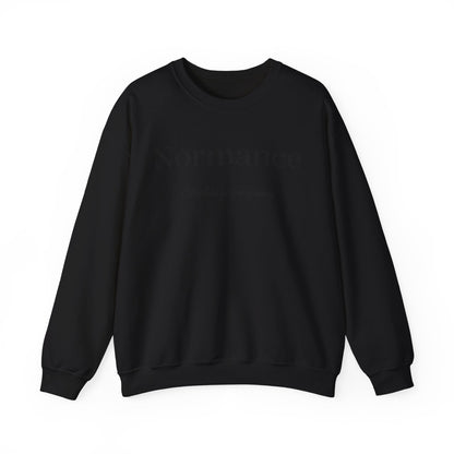 Normance Clothing Company Crewneck Sweatshirt — Minimalist White Pullover