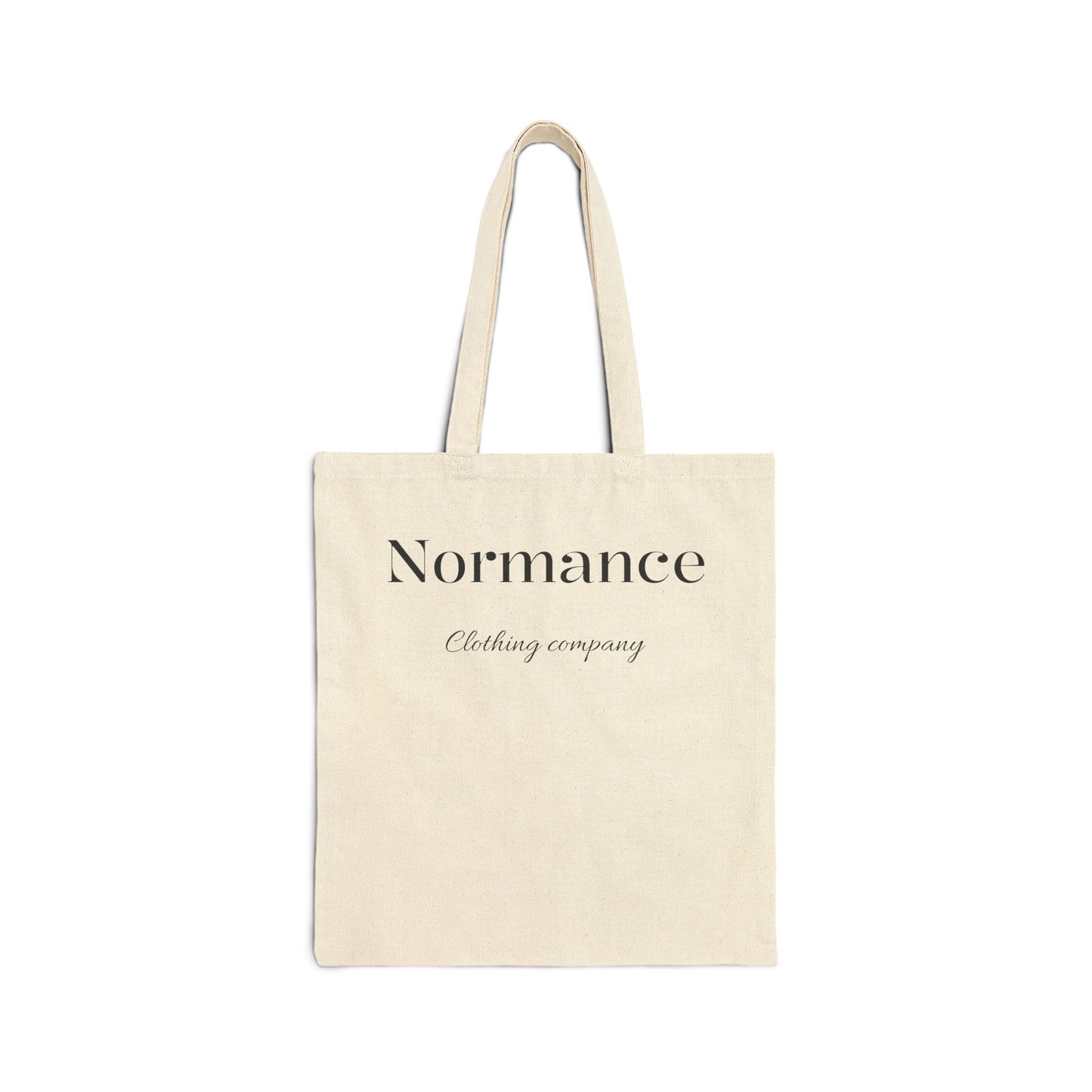Normance Canvas Tote Bag — Minimalist Cotton Market Bag