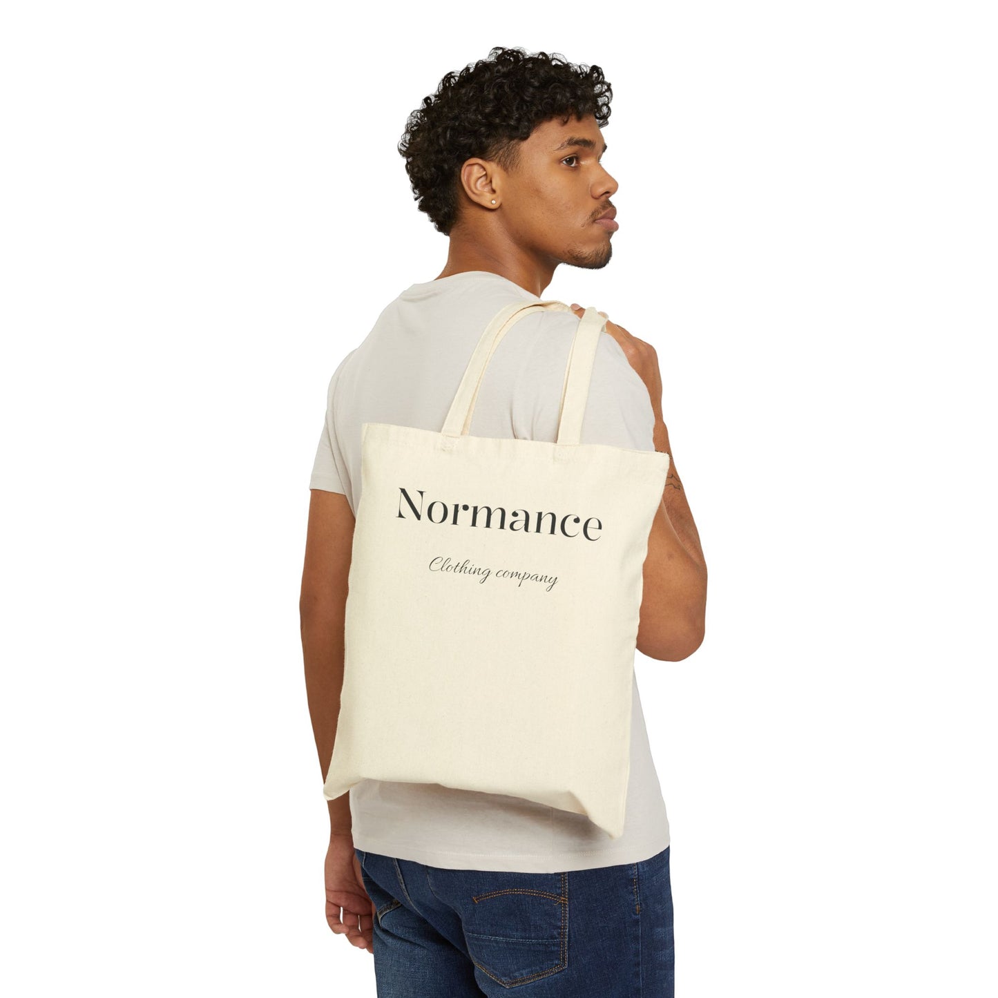 Normance Canvas Tote Bag — Minimalist Cotton Market Bag