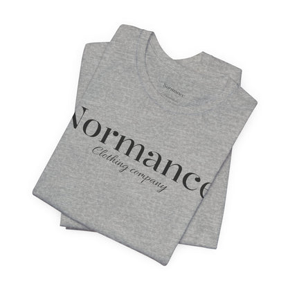 Normance Script Logo Tee - Minimalist Fashion T-Shirt