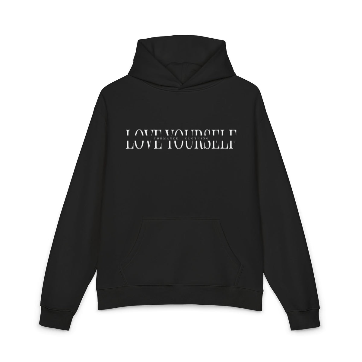 Love Yourself Hoodie — Minimalist Positive Message Pullover