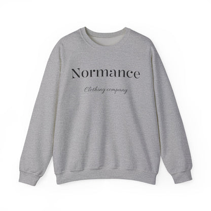 Normance Clothing Company Crewneck Sweatshirt — Minimalist White Pullover